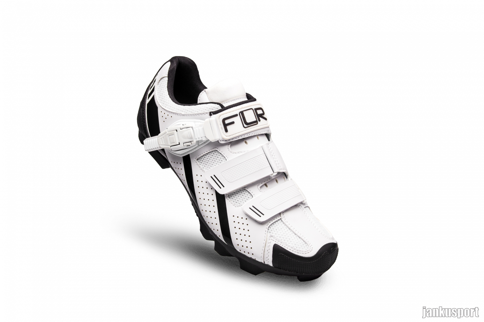 Cyklistické tretry FLR F-65 BÍLÉ