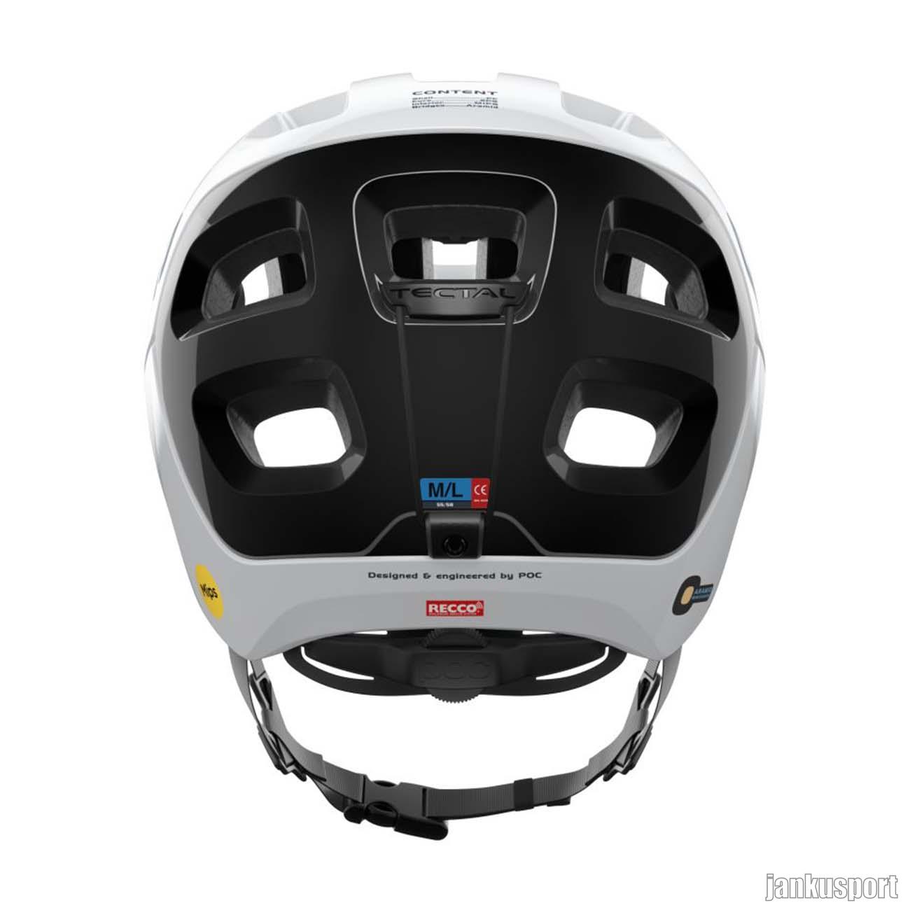 POC - TECTAL RACE MIPS - bílá/černá