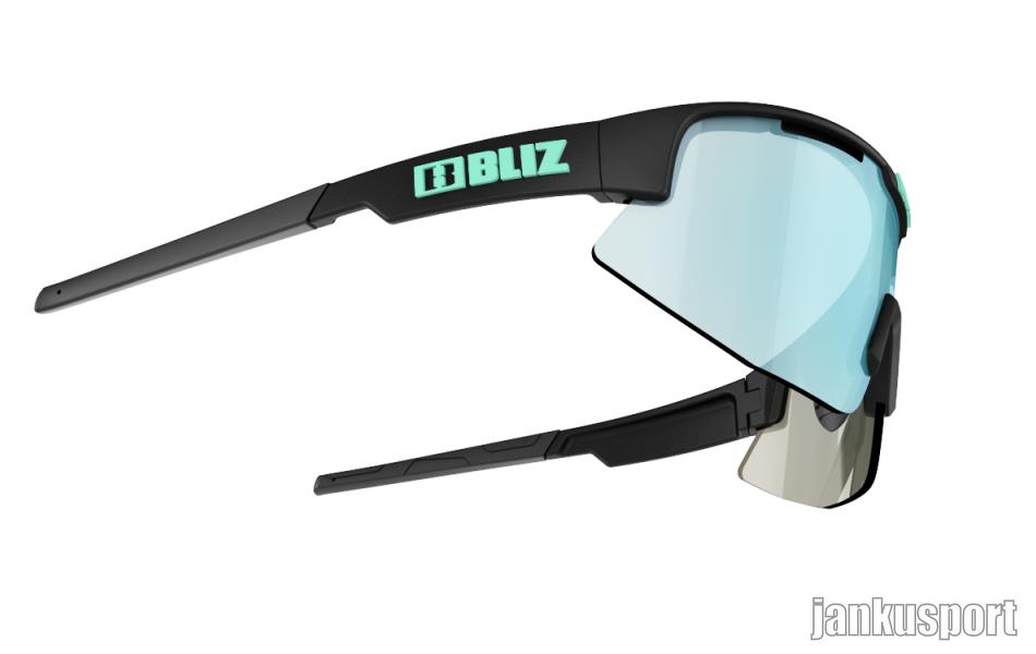 BLIZ MATRIX SMALL Matt Black / Smoke Ice Blue Multi