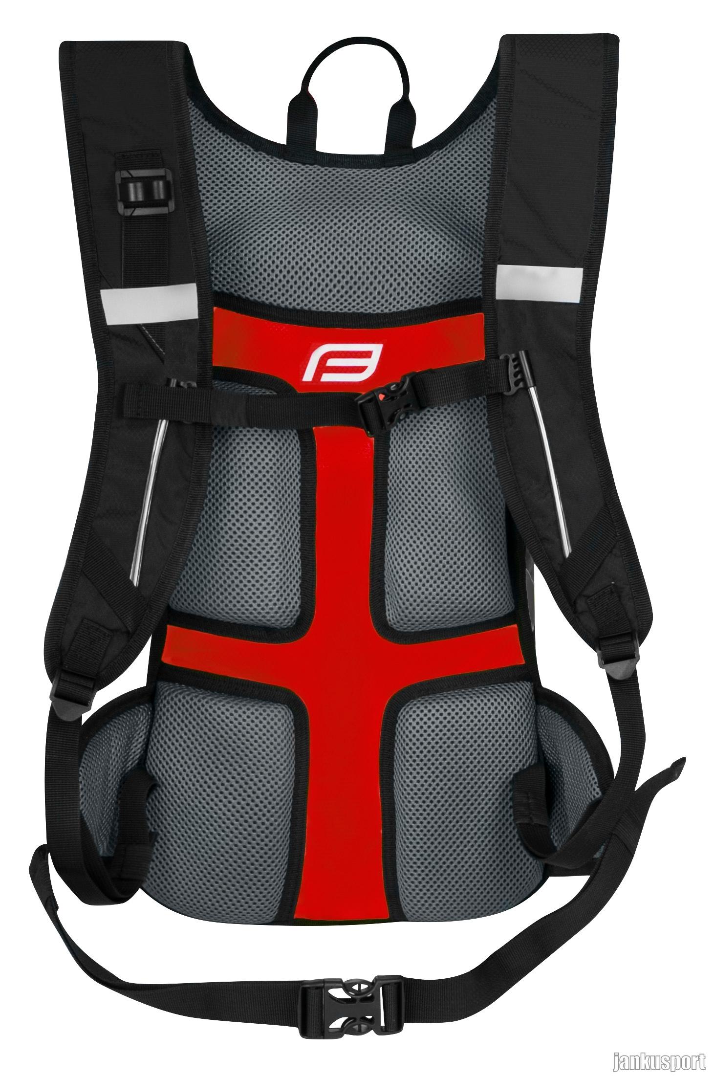 batoh BERRY ACE 12 l, černo-šedý