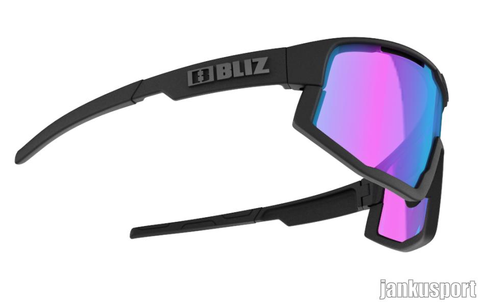 BLIZ FUSION NANO OPTICS Matt Black / Violet Blue Multi