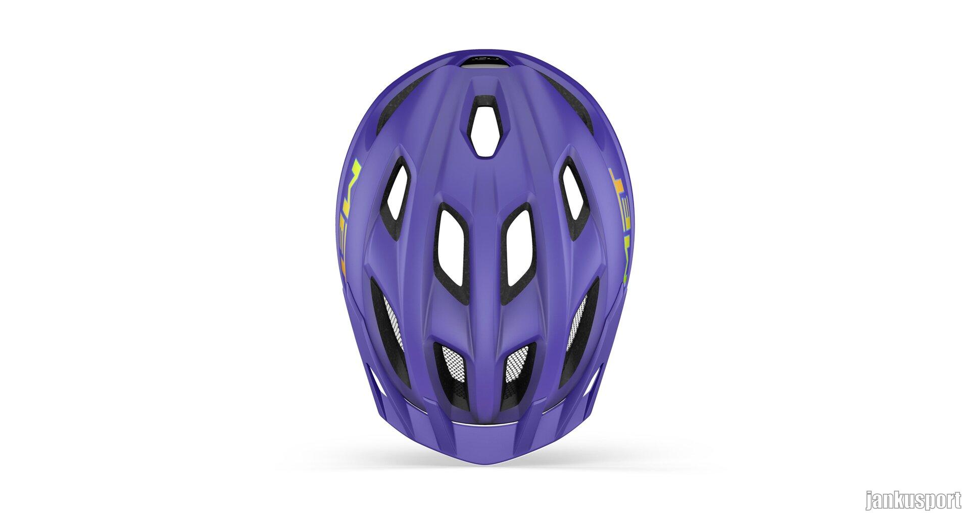 MET PŘILBA CRACKERJACK FIALOVÁ 