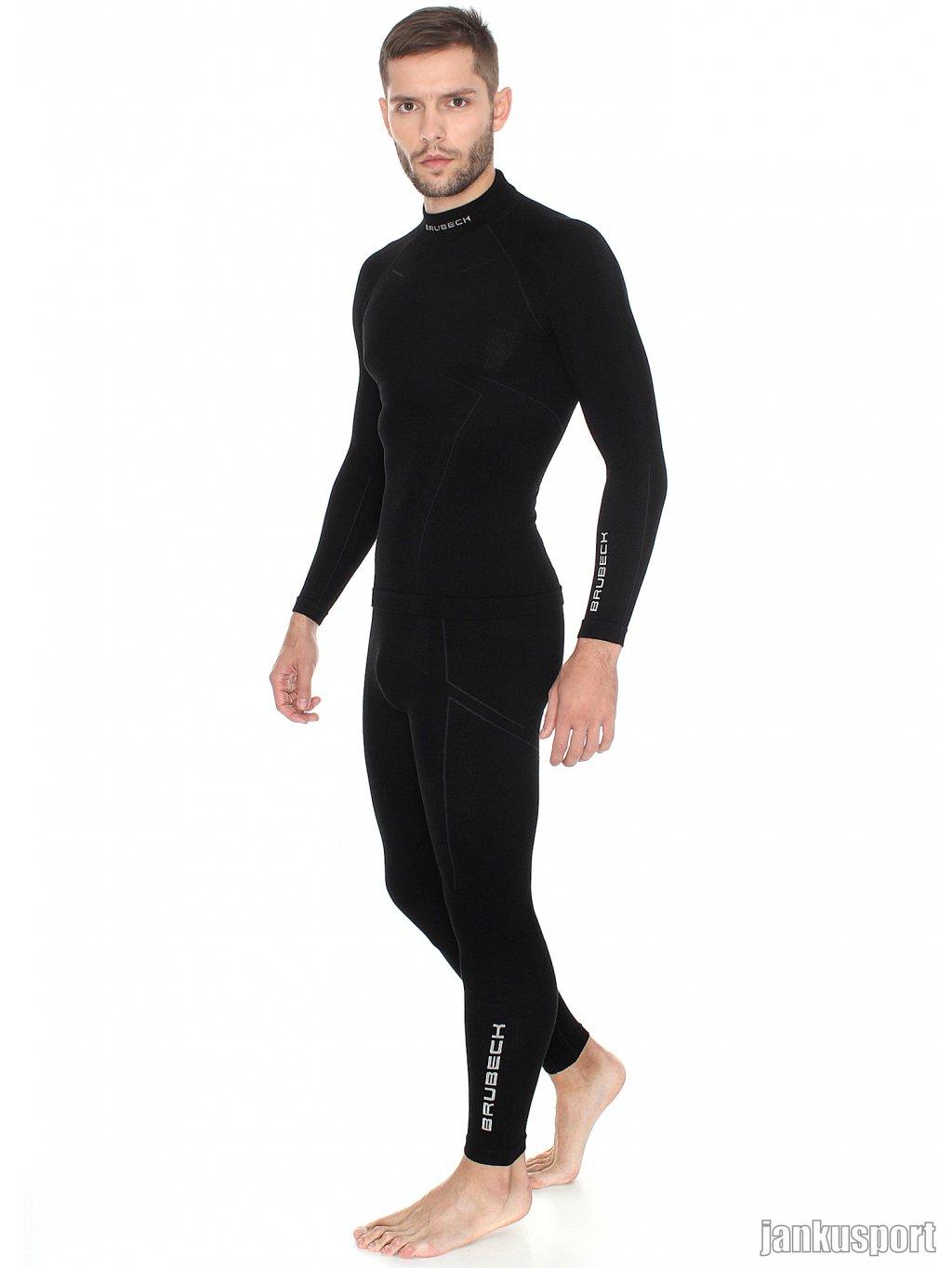 Brubeck pánské tričko s dlouhým rukávem MERINO WOOL
