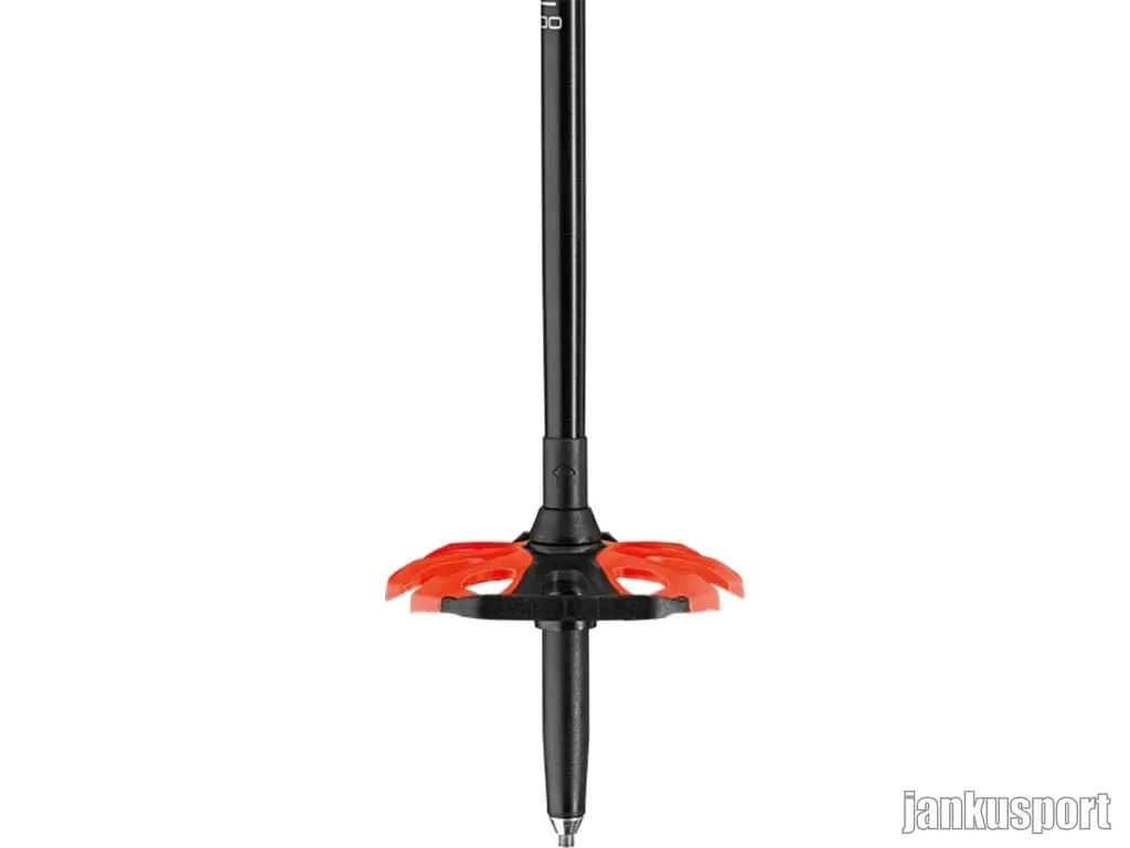 LEKI HAUTE ROUTE 3 Dark Anthracite/Dark Red/Black, 110-150 cm