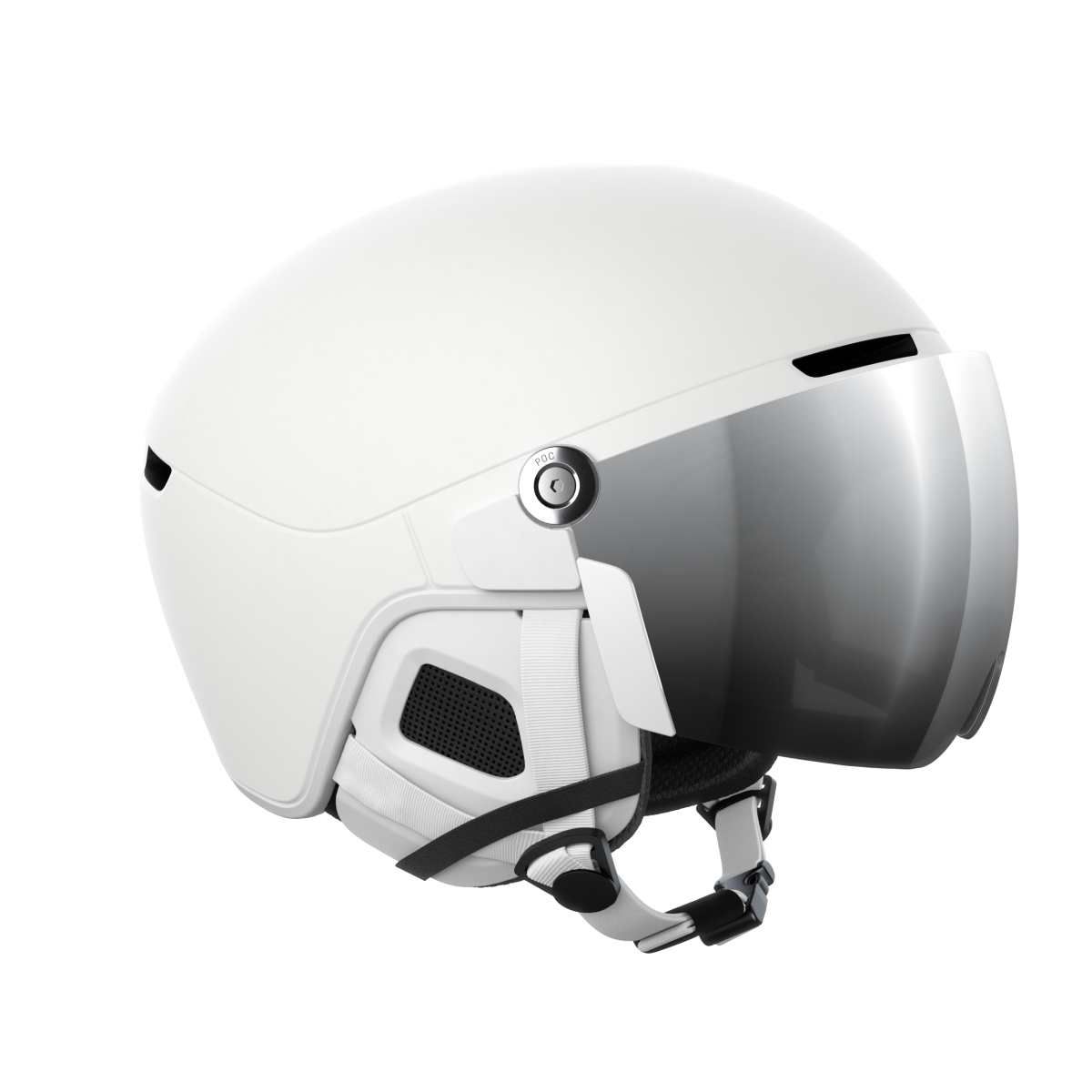 POC Obex Visor Hydrogen White/Clarity Universal/Partly Sunny/Silver