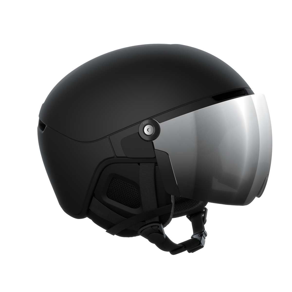 POC Obex Visor Uranium Black Matt/Clarity Universal/Partly Sunny/Silver