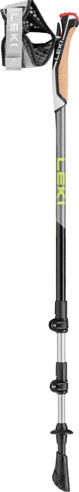 Traveller Alu, black-silvergray-neonyellow, 90 - 130 cm