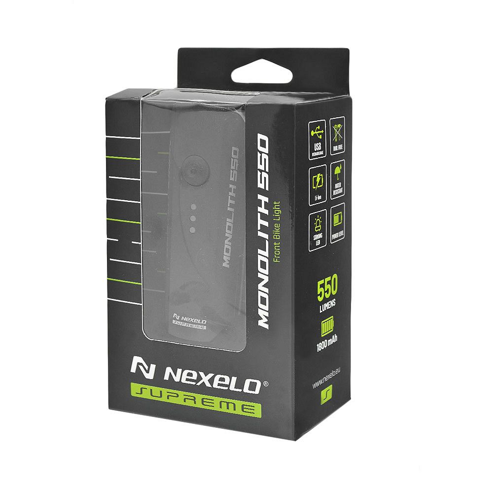 Světlo Nexelo přední MONOLITH 550LM 5 FUNKCÍ USB