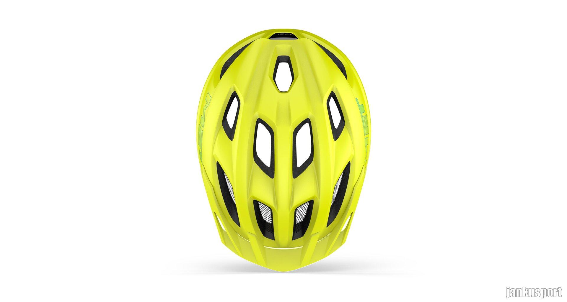 Cyklistická přilba MET CRACKERJACK Lime
