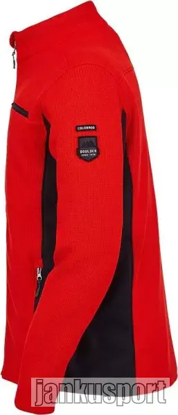 SPYDER BANDIT WENGEN FULL ZIP FLEECE JACKET VOLCANO 