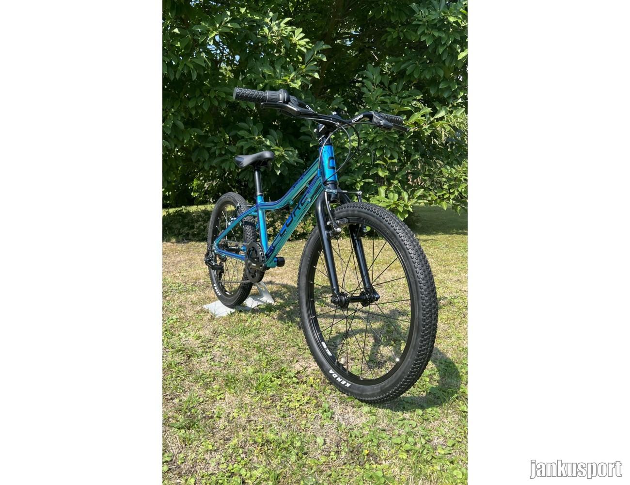 Dětské kolo 20" Al Nipper, Revo-6, chromovaný modrý (7.49kg)