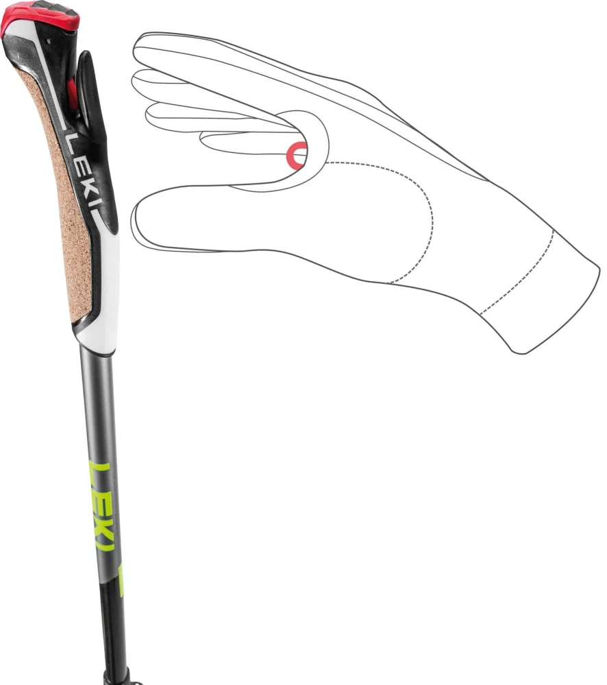 Traveller Alu, black-silvergray-neonyellow, 90 - 130 cm