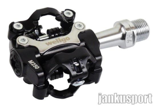 pedály WELLGO M250 SPD ložis. oboustrané černé