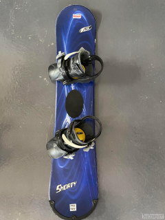 Snowboard F2 délka 118cm po servisu vázání S/M