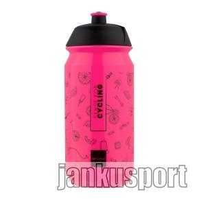 láhev FORCE PLAY 0,5 l, růžovo-černá