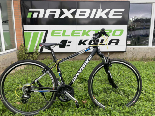 Horské kolo Maxbike velkost 16 3x7 shimano Altus, V-brake brzdy.