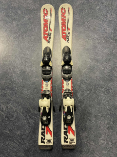 Dětské lyže Atomic Race 7- 90cm po servisu -