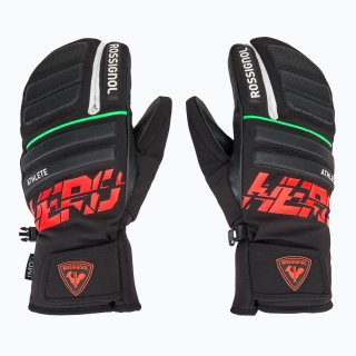Pánské lyžařské rukavice Rossignol Hero Master Impr Lobster black