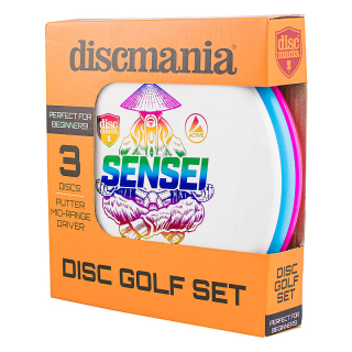 Discgolfová sada Discmania Active (putter, midrange, driver)