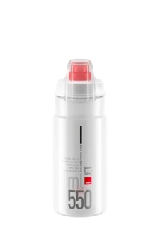 Lahev ELITE Jet Plus 21´ čirá/červené logo 550 ml