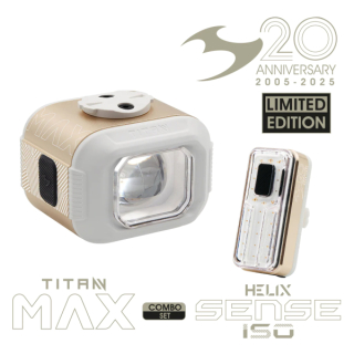 světlo MOON sada TITAN MAX + HELIX SENSE 150