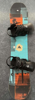 snowboard Burton Radius 125cm po servisu 