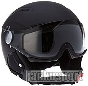 Lyžařská přilba Bolle Backline Visor Soft black a silver