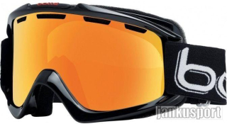 Bolle – Shiny black polarized citrus gold - Lyžařské brýle  