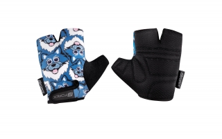 rukavice FORCE WOLFIE KID, modré
