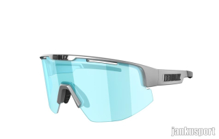 BLIZ MATRIX Metallic Silver / Smoke Ice Blue Multi