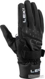 Běžkařské rukavice Leki CC Shark, black