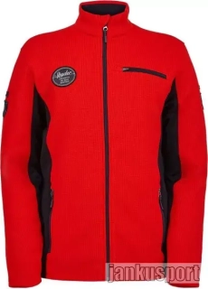 SPYDER BANDIT WENGEN FULL ZIP FLEECE JACKET VOLCANO