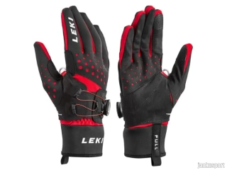 Leki Nordic Tune Shark Boa® běžecké rukavice black/red