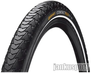 28 x 1 5/8 28-622 Contact Plus, Pannenschutz (740 g) schwarz, Reflex