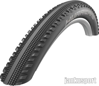 SCHWALBE plášť HURRICANE, 54-559, 26 x 2.10, DD, RaceGuard, ADDIX, 620 g, černá-reflexní
