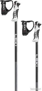 Dětské lyžařské hole Leki Bold Lite S Junior - dark anthracite/black/white