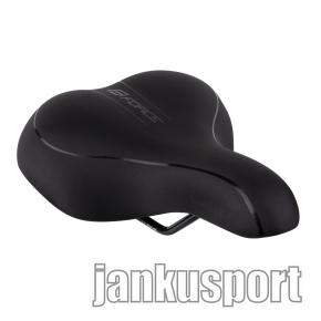 sedlo FORCE COMFORT GEL dámské turistické, černé