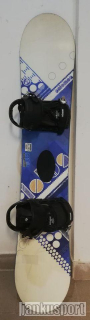 Snowboard Salomon 143cm s vázáním po servisu