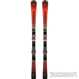 Rossignol HERO ELITE ST TI KONECT + SPX 14 K GW B80 BLK HOT RED / RANPH01+FCLCS02 -set